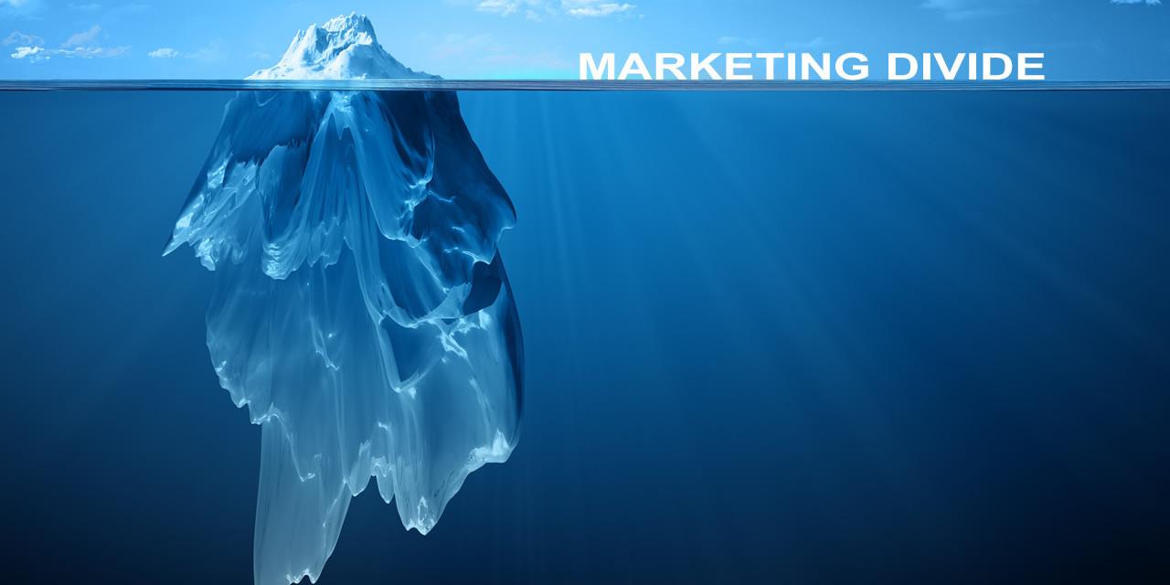 Marketing divide: la punta dell’iceberg