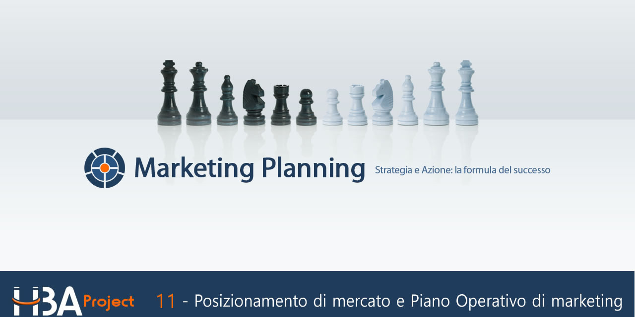 Il Posizionamento di Mercato e il Piano di Marketing Operativo